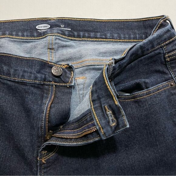 Old Navy Diva Bootcut Jeans Dark Rinse Wash, Size 12 - Picture 4 of 11
